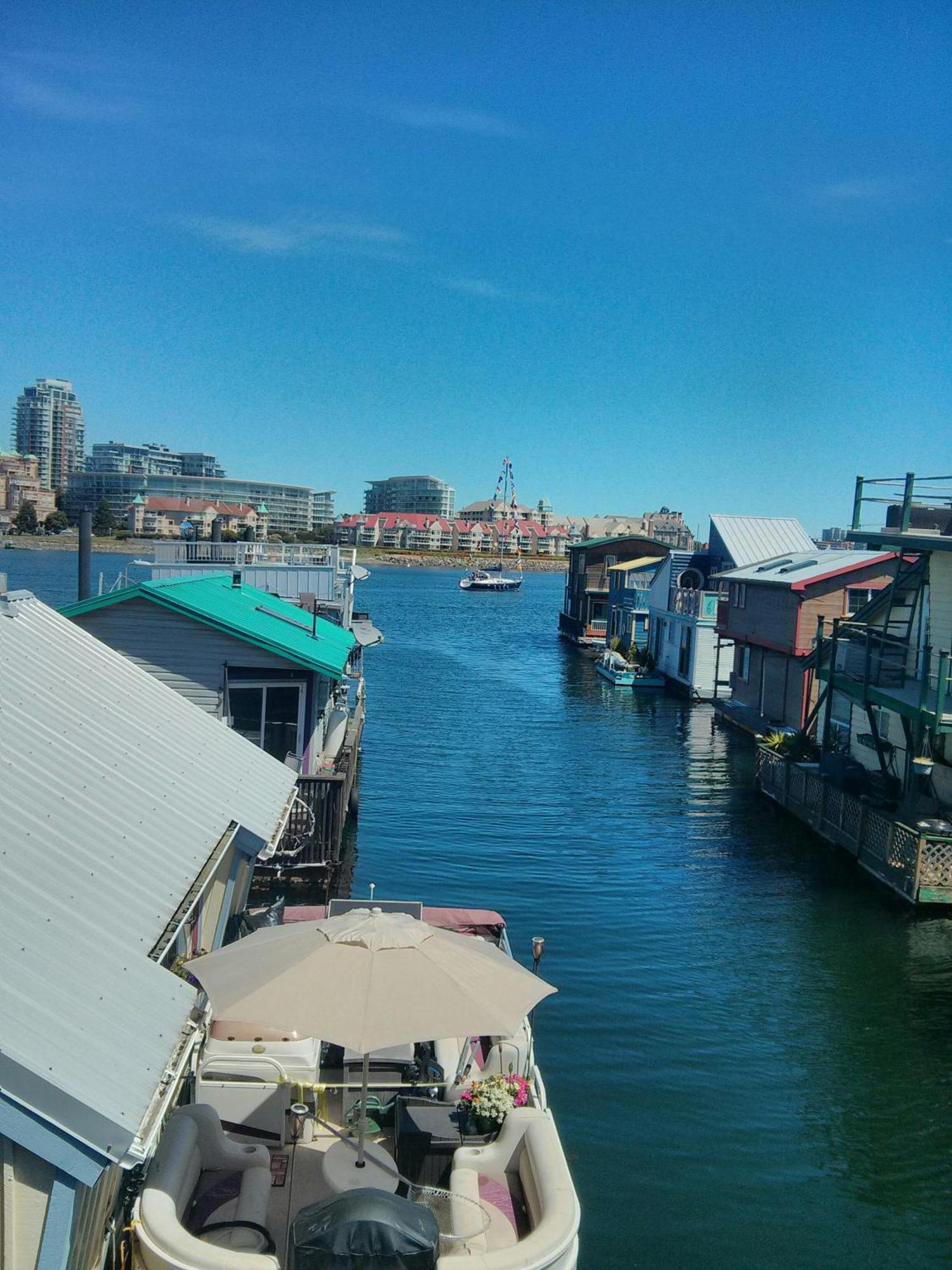 A Float Home B&B In Fisherman'S Wharf Victoria Exterior foto