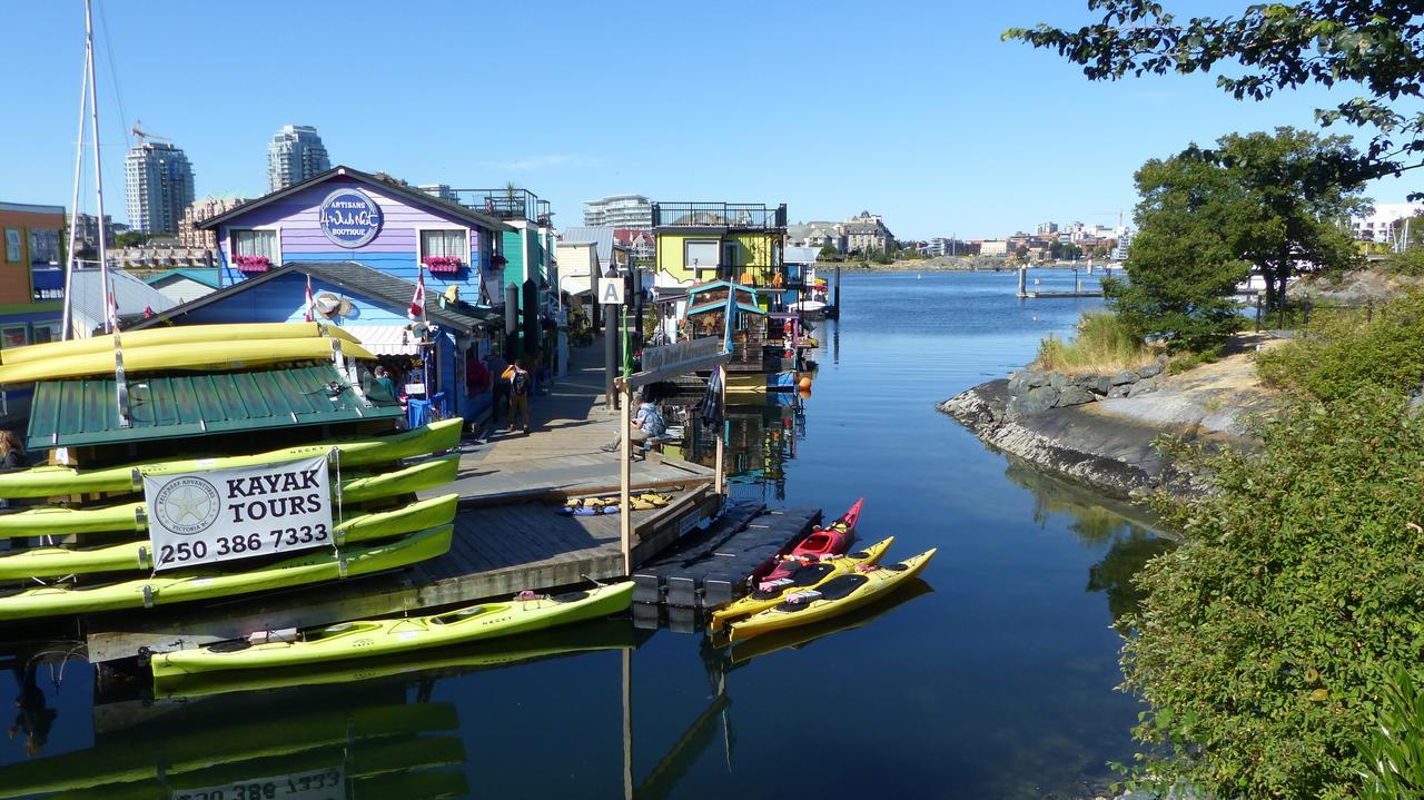 A Float Home B&B In Fisherman'S Wharf Victoria Exterior foto