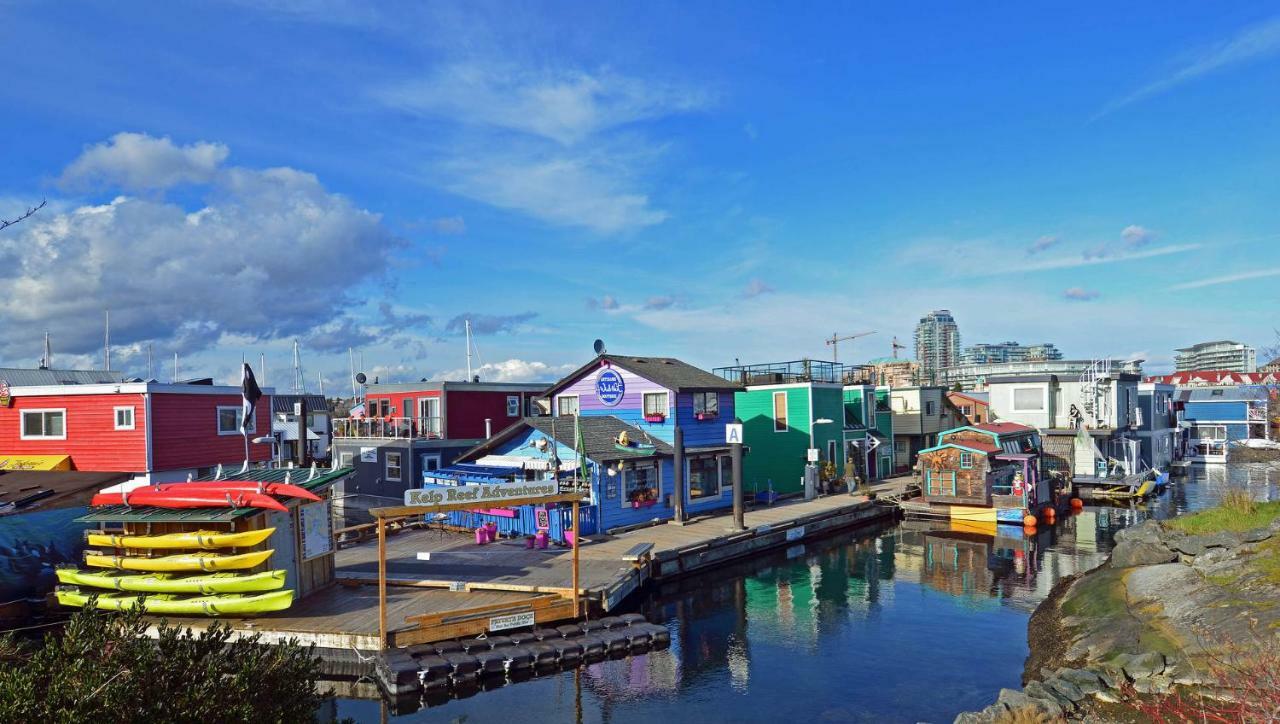 A Float Home B&B In Fisherman'S Wharf Victoria Exterior foto